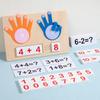 Finger Counting Design Wooden Number Toys Intellectual Development Toys  Math Enlightenment