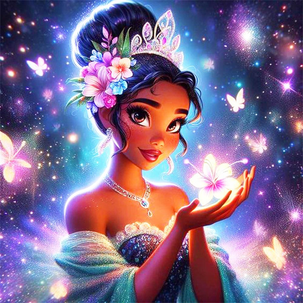 Disney Full Drill Diamond Painting Cartoon Elsa Rhinestone Pictures Embroidery Princess 5D DIY Mosaic Art Jasmine Decor for Home