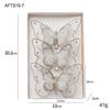 3/6/10Pcs Plastic DIY Artificial Butterfly Decoration Pendant Hanging Ornament Christmas Tree Ornament New Year