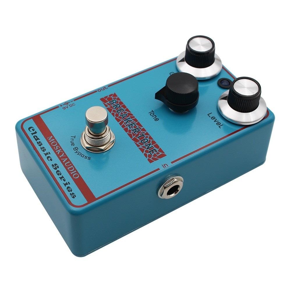 Aluminum Alloy Distortion Guitar Pedal Blue Breaker Pedal Overdrive Guitar Pedal  For Guitar