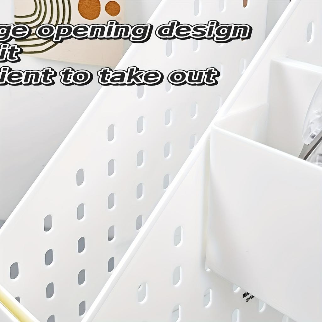 Hot-Selling Detachable Pegboard Multi-Functional Desktop Storage Rack, Magazine File Holder & Kitchen Organizer for Home Use