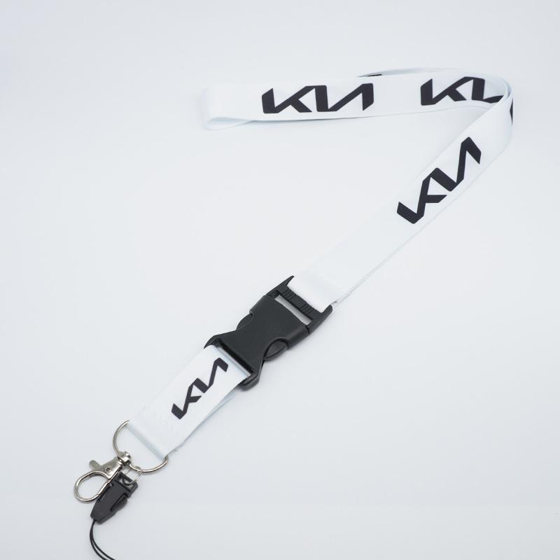 IBGI9 Nylon bedrucktes Abzeichen Lanyard Autoschlüsselanhänger für Kia Sportage Ceed Picanto Rio ProCeed Niro 5 3 4 K7 K5 K8 K3 Ray K9