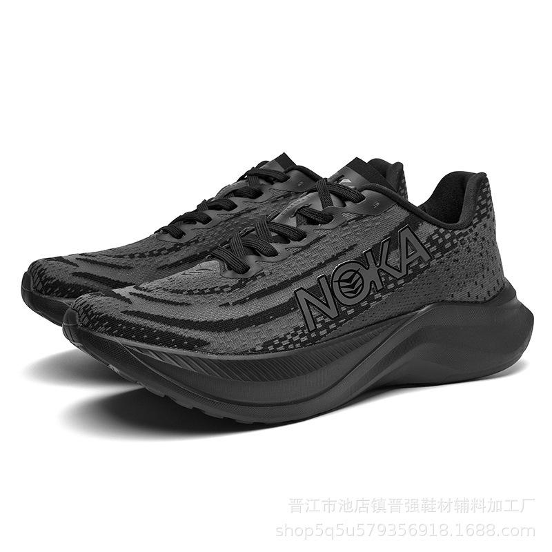 

Fashion thick-soled couple s ultra-light racing non-slip running sports casual shoes soft-soled air cushion comfortable shock-absorbing tide shoes 45 чорний