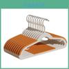 Modern Minimalist Double Hook Clothes Hangers With Antislip Grip For Home Drying And Storage