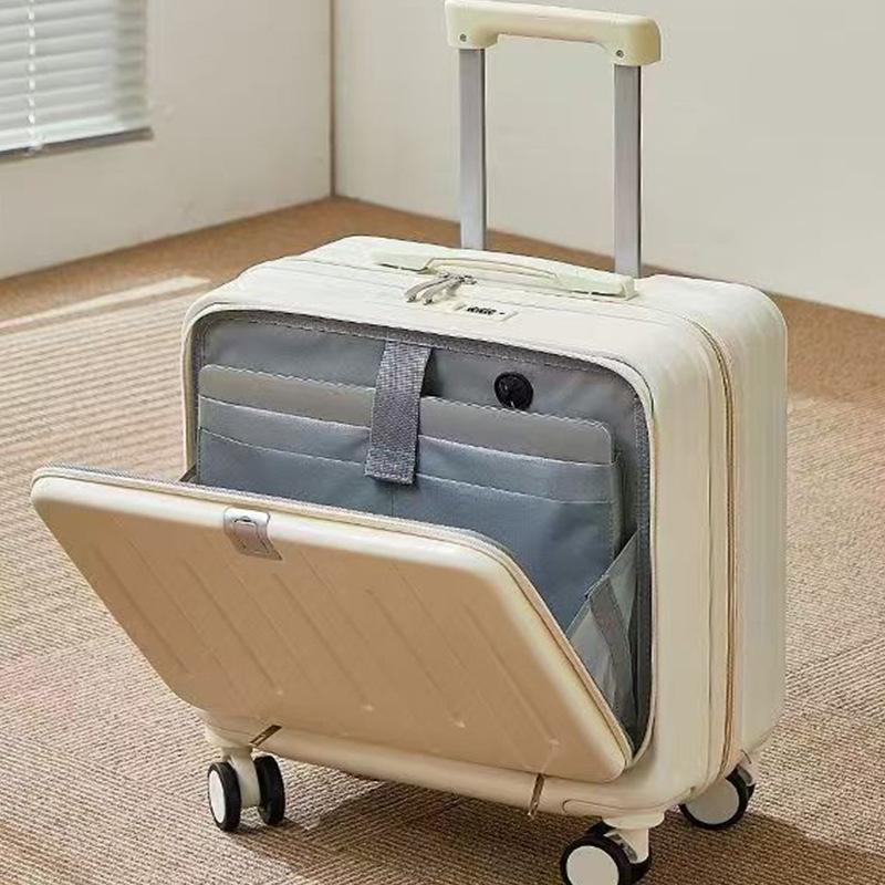 18" Rolling Laptop Carry-on: Men's & Women's Luggage with Side & Front Openings, 20" for Short Trips, with Combination Lock