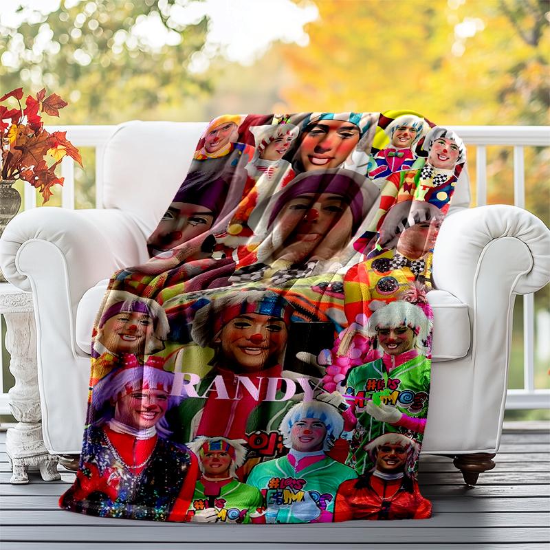 Mesmos Rollo Flannel Blanket Soft All-Season Throw, Design for Camping, Car Travel, Hiking Sofa, Bed, Office Perfect Gift for Parties