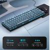 Custom Luminous Wired Mechanical Keyboard & Silent Gaming Mouse Set