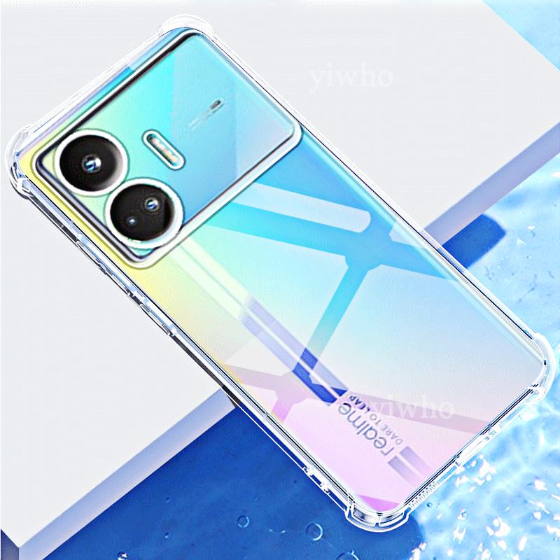 Transparent Silicone Soft Phone Case on For Realme GT Neo5 SE Back Clear Covers on For OPPO Realme GTNEO5 Neo 5 SE 5se