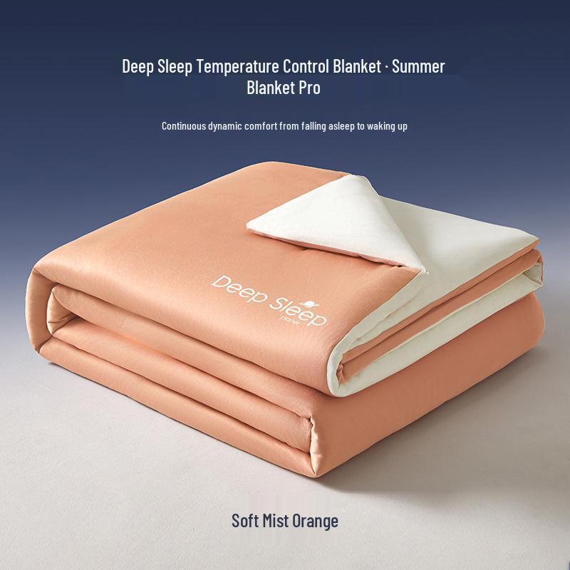 Breathable Cotton Summer Quilt for Cool Sleep - Temperature Control, Comfortable, for Single or Double Bed