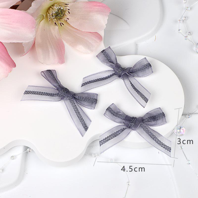 Deluxe Handmade Bow Tie & Lace Trim DIY Set for Accessories