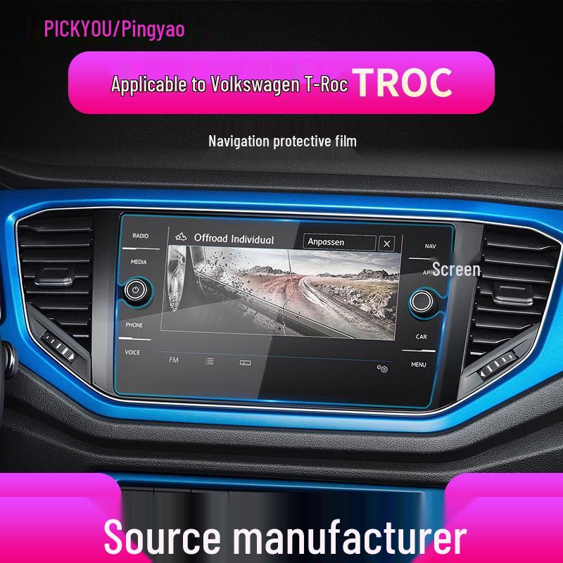 Volkswagen T-ROC 25 Navigation & Instrument Blue Light Protective Film for New Models