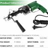 240w Cut Pile & Loop Electric Hand Rug Tufting Guns Carpet Weaving Machine 9-18m 2-in-1 220V