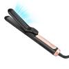 Portable Hair Styling Quick Heating LED Light Display 2 In 1 Mini Air Styling Flat Iron Straightener