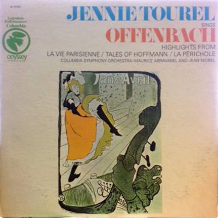 

LP Record JENNIE TOUREL OFFENBACH Jennie Tourel Sings Offenbach 32160351 ODYSSEY US Classical Used