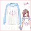 Overwatch 2 D.Va Hoodie Game Same Style Sweatshirt Cartoon Casual Tops for Autumn/Winter Long Sleeve Women/Men Aesthetic Anime Clothing