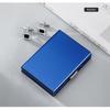 6/10 Slots Stainless Credit Card Holder Men Women Slim Anti Rfid Travel Id Debit Card Metal Case