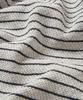 CUZNELLO Cool Cotton Striped Polo Short Sleeve Knit_Oatmeal