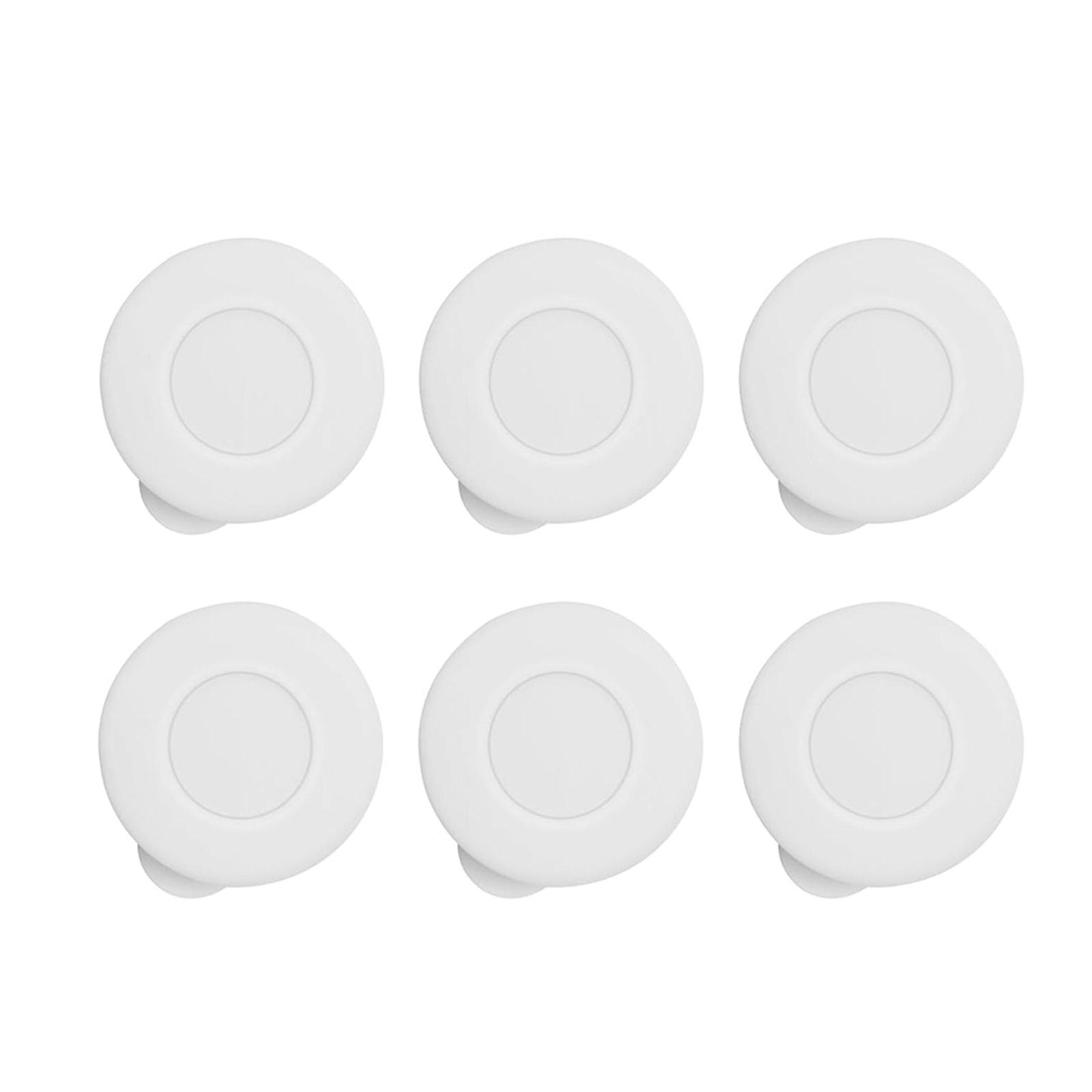 

Pack of 6 Food Grade Silicone Caps Milk Bottle Silicone Plugs for Glass Milk Bottles with Easy Cleaning and Durability