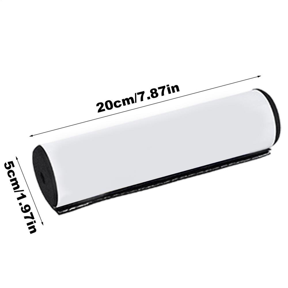 

Moto Universal Slip On Anti Vibration Handle Foam Grip Protection Cover High-Density Cross Handlebar Protector Sponge Grips белый