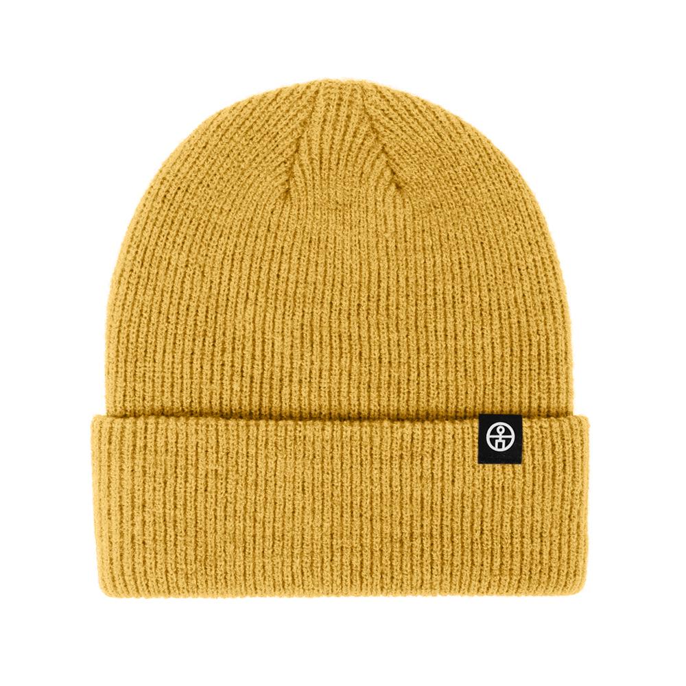 Cross-Border Knitted Warm Beanie - Solid Color, Windproof, Cold-Proof, Outdoor Ear Protection