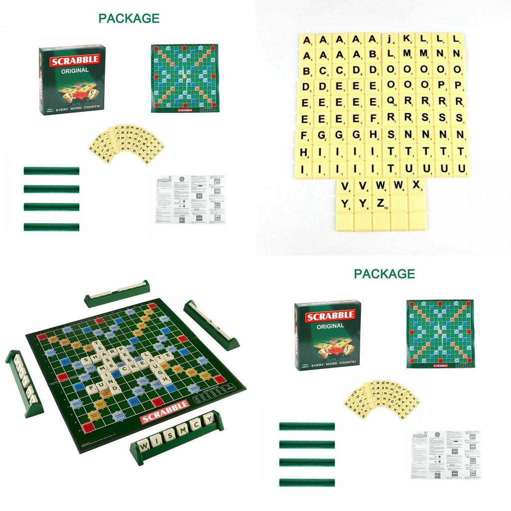 Portable Spelling Puzzle Game Family Party Toy For Intelligence Development