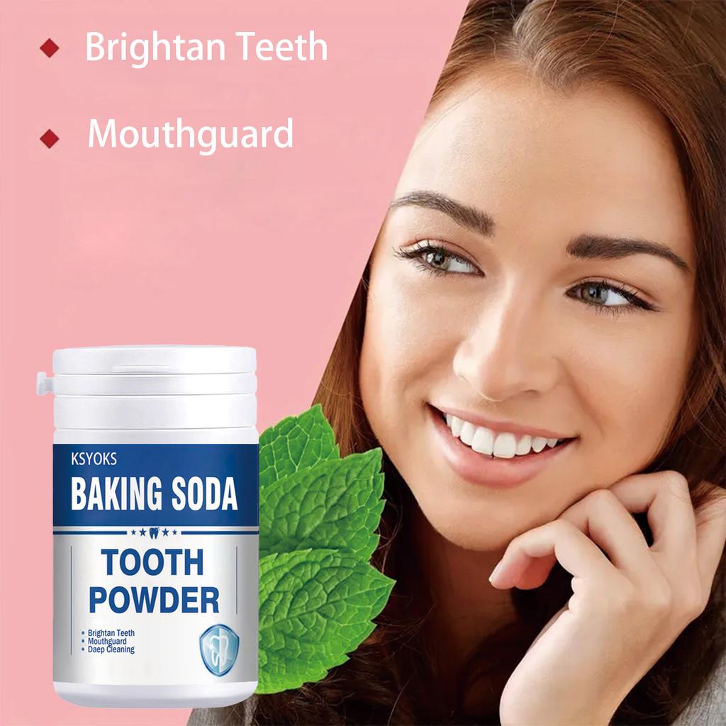 Brand Baking Soda Tooth Powder, Brightening Teeth, Oral Protection, Deep Cleaning, Fresh Breath