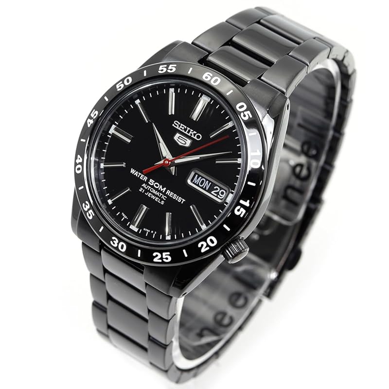 

[Seiko] годинник seiko імпорт SEIKO 5 seiko five автоматичний завод закордонна модель SNKE03KC чоловічий чорний