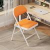 Outdoor Portable Foldable Chair Simple And Multifunctional Leisure Stool Office Training Chair With Backrest