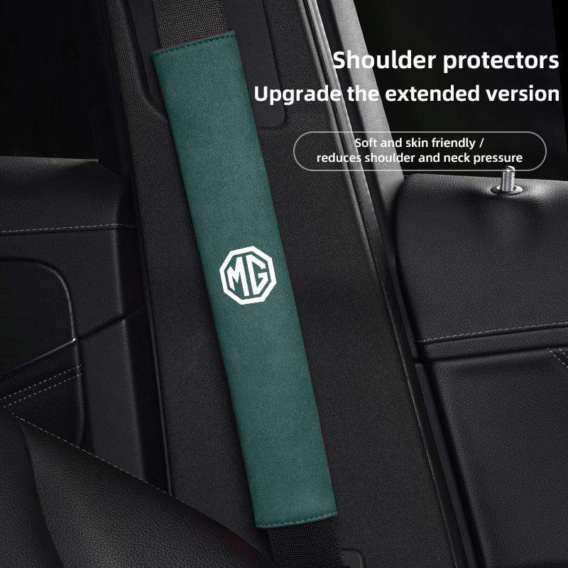 Lengthened Version Car Seat Belt Shoulder Pad Cover Accessories For MG 7 6 5 ZS MG4 EV ONE Cyberster HS MG3 EZS GT GS 3SW Hector UYW9