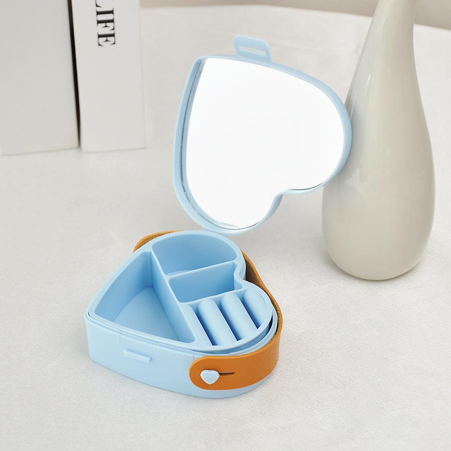 Ring Storage Box Luxurious Necklace Organizer Velvet Jewelry Box Elegant Pendant Storage Case For Travel Anniversary Jewelry