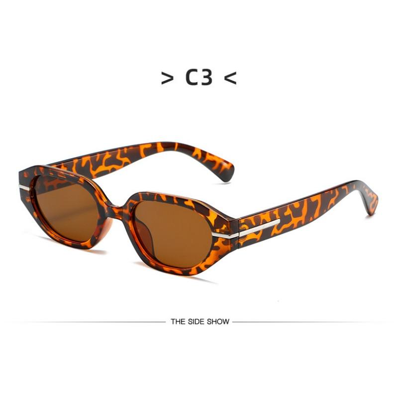 Women's sunglasses, personalized small-frame sunglasses, men's and women's fashion simple sunglasses