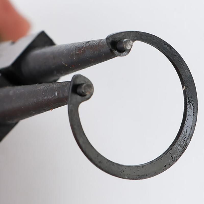 4PCS Spring Pliers Multi-function Circlip Pliers Circlip Straight Curved for Home Outdoor Use 7inches