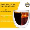 Heat Resistant Double Wall Glass Themal Cup Espresso Coffee Set Beer Mug Tea Keep Hot And Cold Drinkware Insulated Glasses