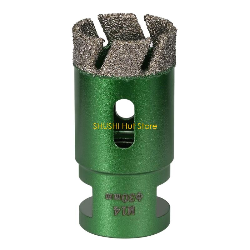 Efficient Brazed Hole Cutter Opener For Smooth Cutting On Tile Marble 6-50mm M14 D57B