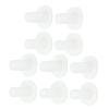 10pcs Calf Milk Nipple Soft Silicone Livestock Pacifier Feeding Equipment Accessory for Orphaned