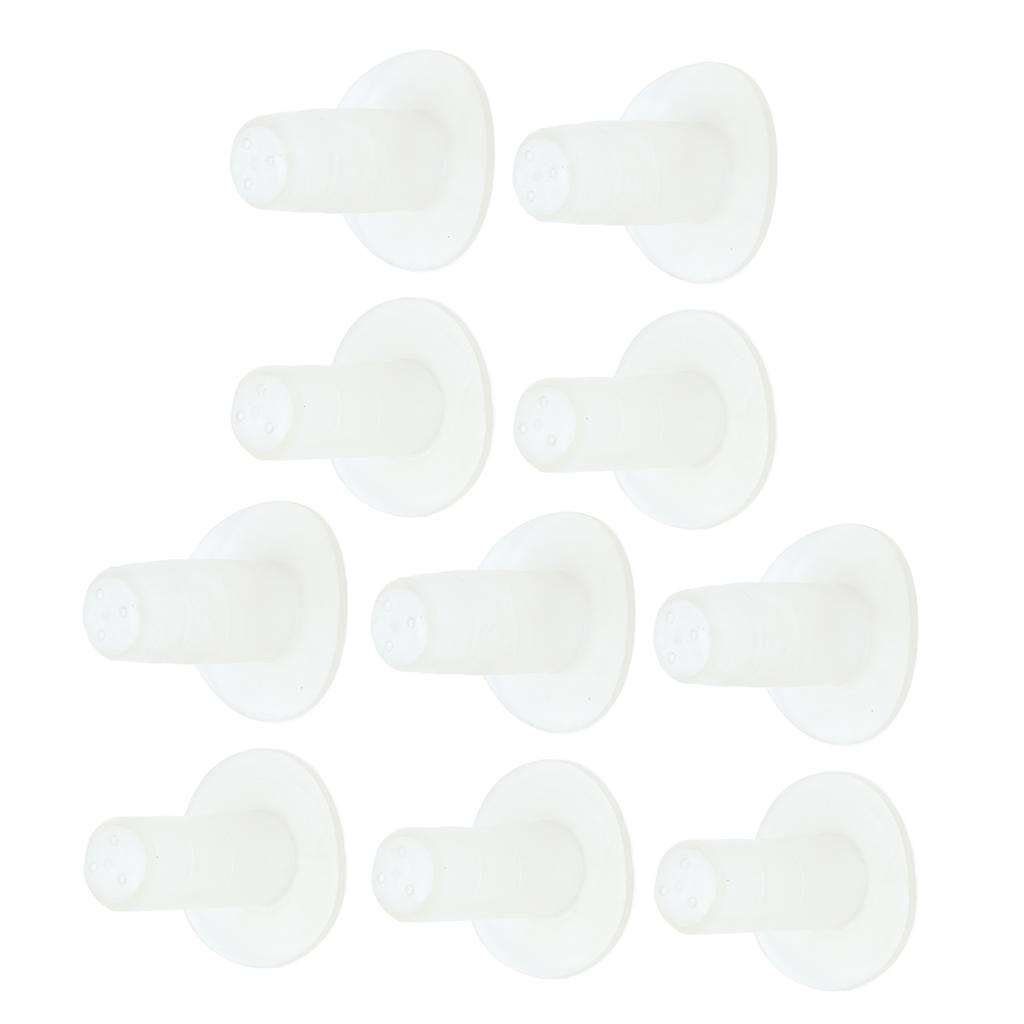 10pcs Calf Milk Nipple Soft Silicone Livestock Pacifier Feeding Equipment Accessory for Orphaned