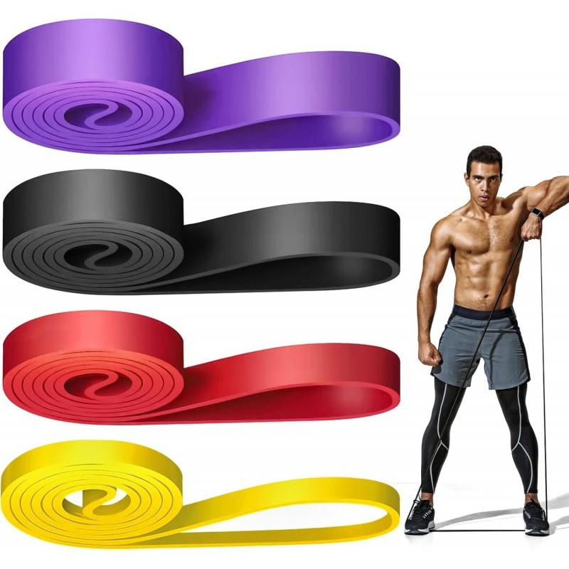 TPE Resistance Bands Training Pull-ups Squats Fitness Exercise Set