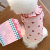 Cute Pet Clothes Fashion Cat Skirt Pet Supplies Dog Vest  Puppy