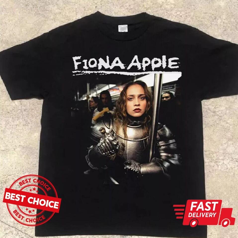 Fiona Apple in Rüstungsanzug Rock Schwarz Unisex T-Shirt S-5XL Q87345