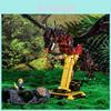 Dragon Smaug Assembly Building Block Toy Model Ornament With Movable Wings For Young Builders