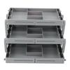 3 Tier Drawer Organizer Adjustable Expandable Multi Level Smart Drawer Organizer for Makeup Jewelry Cosmetics
