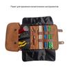 Barber Scissors Bag, Hair Stylist Organizer Holder for Pet Grooming Tools, Combs Clippers, PU Leather Portable Carry Case