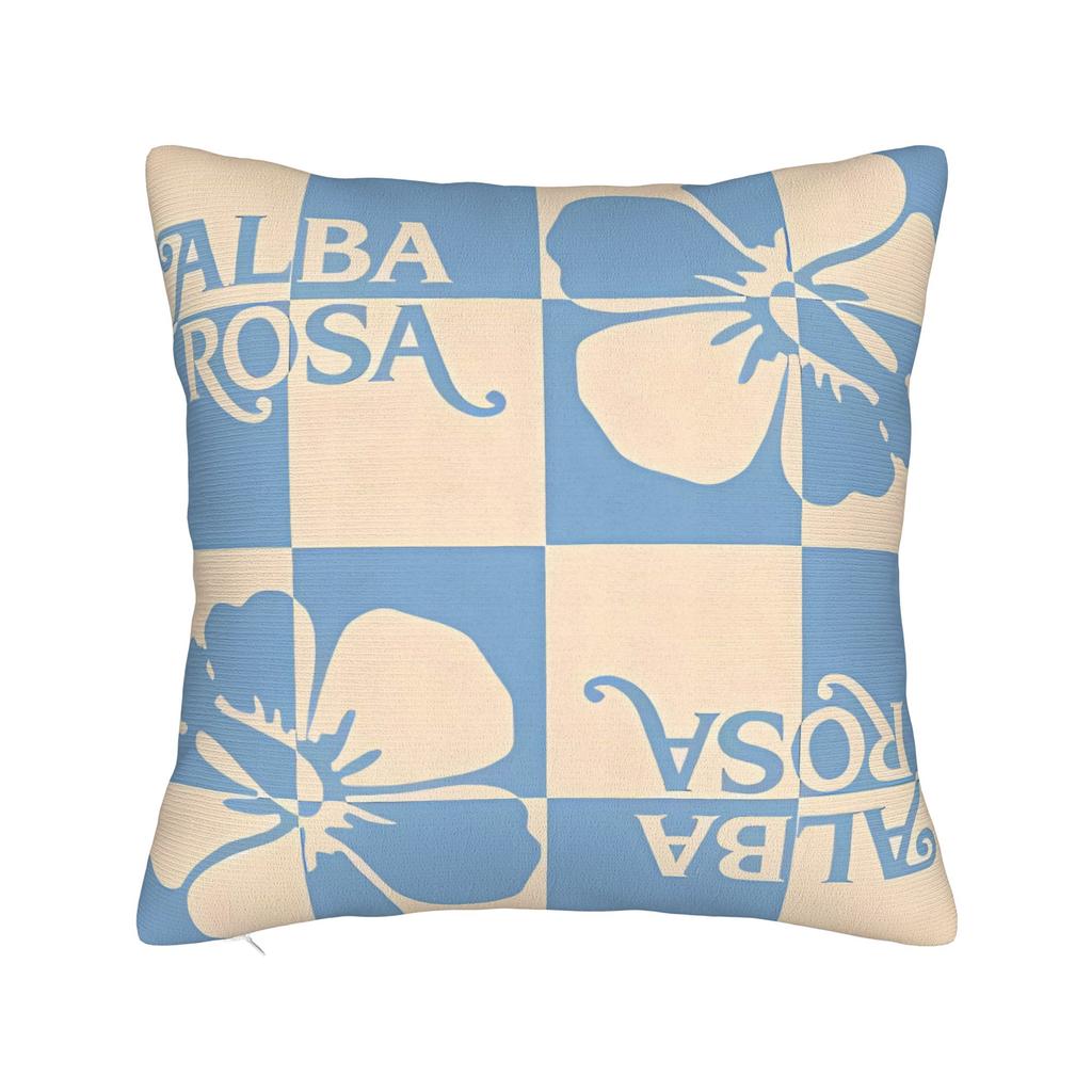 A-ALBA R-ROSA Pillow Cover  Funny Pillow Case For Sofa Couch Bed Living Room Custom Cushion Cover Gift
