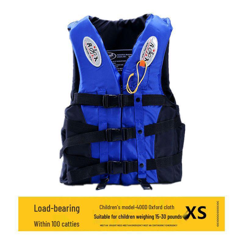 High Buoyancy Marine Life Jacket - Portable Snorkeling and Fishing Vest for Water Survival.