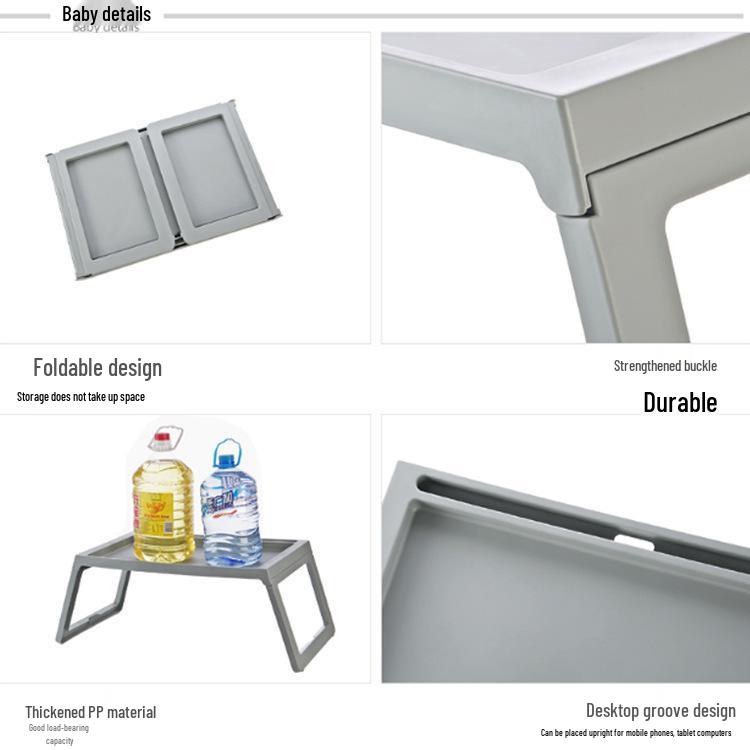 Foldable Bedside Desk and Laptop Table for Dorms