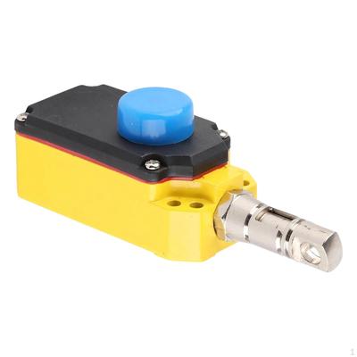 Emergency Stop Rope Pull Switch Automatic Reset for Power Tool with Button Single Phase