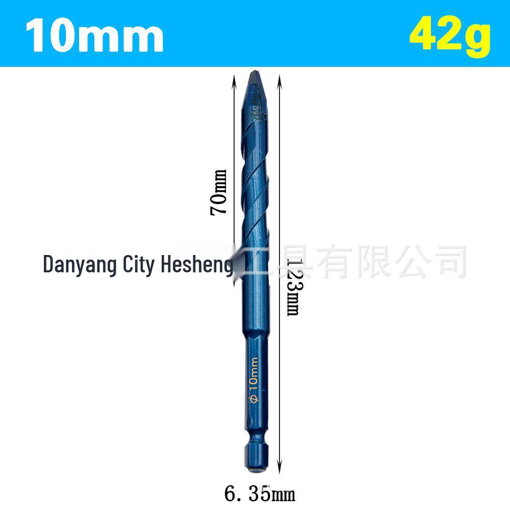 Hex Shank Multifunctional Dry Drill Bit for Ceramic, Stone & Porcelain