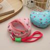 Strawberry Love Women's Wallet New Change Bag Cute Mini Wrist Bag Pendant Trendy Personality