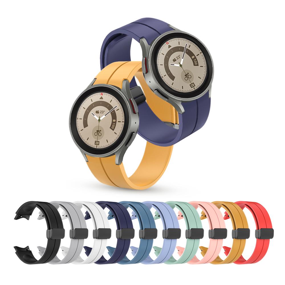 Jupajib Galaxy Watch 5 D-Buckle Silicone Sports Strap