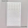 White ABS Plastic Pearl Stickers Versatile Craft Beads for Phone Cases, Albums, Water Bottles & Gift Decorations